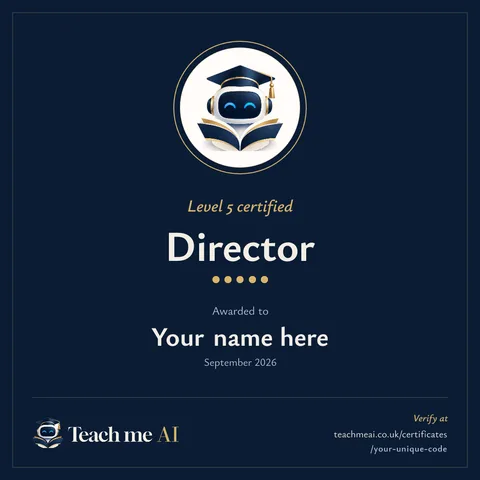 Level 5 Director badge